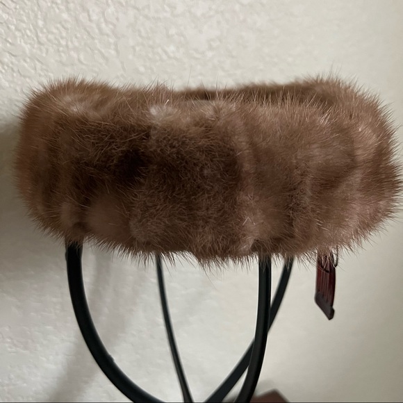 Vintage 1960’s Montaldo’s Mink Fur Pillbox Hat - Picture 6 of 14